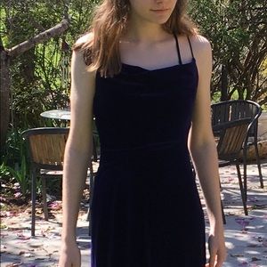 Rimini purple- blue dress formal size 4